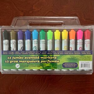 💫Free Add On—New~Markers-Scented Non-Toxic-12 Pack.